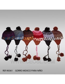 Gorro mexico para niño