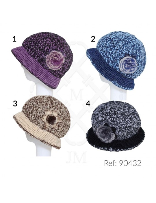 Gorro color combinado