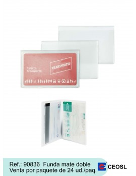 Funda mate doble