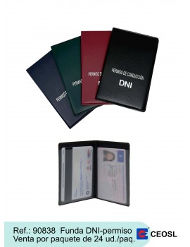 Funda DNI-permiso de conducción
