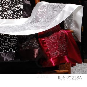 Chal fiesta bordado hilo