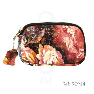 Monedero-neceser de piel