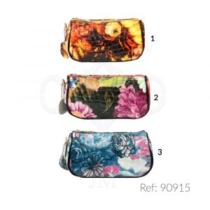 Monedero-Neceser de piel