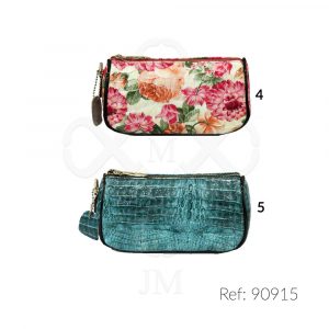 Monedero-Neceser de piel