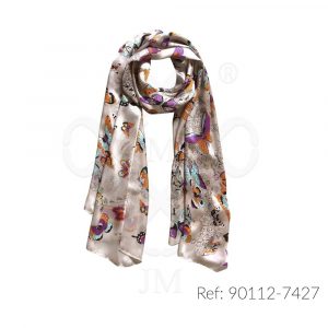 Fular estampado