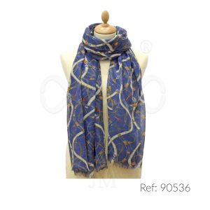 Fular estampado