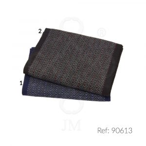 Bufanda de lana espigas