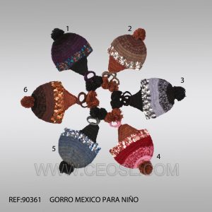 Gorro mexico para niño