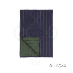 Bufanda de lana con rayas