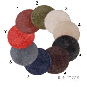 Boina de pelo conejo