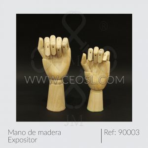 Mano madera articulada