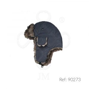 Gorro de piel sintética