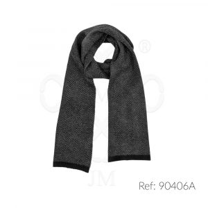 Bufanda espigas de lana