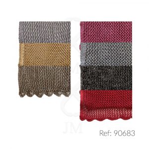 Chal fiesta brillo artesanal