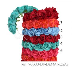 Diadema de rosas