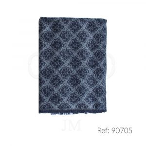 Bufanda de fleco corto