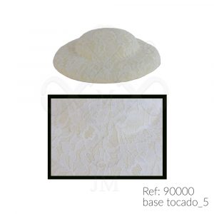 Base encaje de tocado