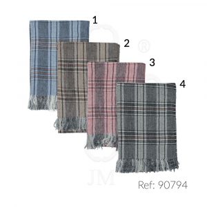 Bufanda cuadro escocés