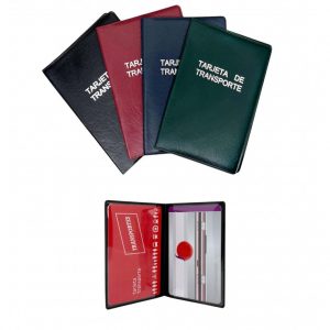 Funda tarjeta transporte público